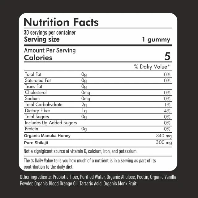 Vyrona Pure Shilajit Gummies