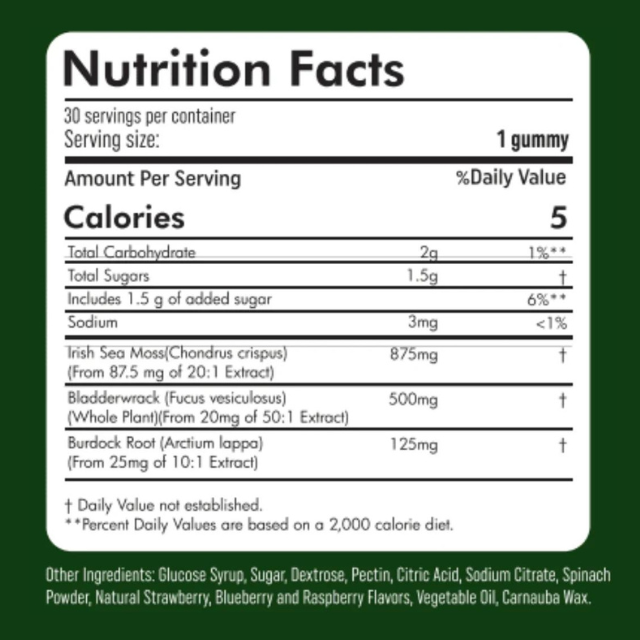 Vyrona Sea Moss Gummies